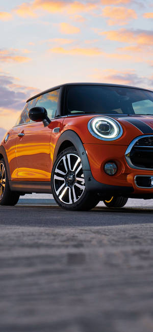 Mini Cooper portrait wallpaper