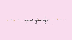 Minimalist Aesthetic na Art Text na Huwag Sumuko — Minimalist aesthetic Wallpaper