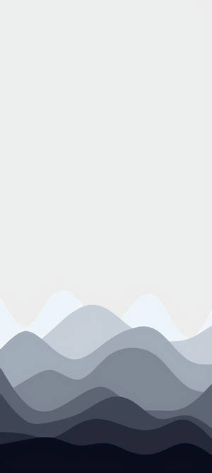 Minimalist art wave wallpaper — 1080x2400 Wallpaper