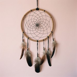Simpleng dream catcher sa isang pastel na background. — Infinix Zero Wallpaper