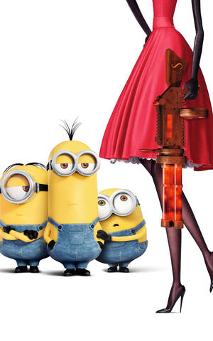 Minions with Scarlet Overkill wallpaper — Honor Pad Wallpaper