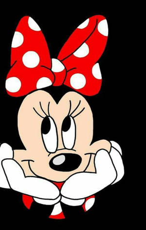 Minnie Mouse nangangarap wallpaper — Galaxy Tab S9 FE Wallpaper