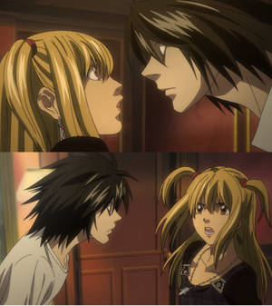 Misa Amane At L wallpaper — Nubia Flip Wallpaper