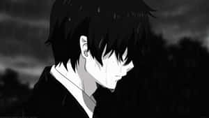 Misteryosong Anime Character sa Itim at Puti
