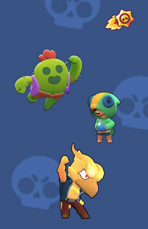 MOBA Characters Brawl Stars 4K