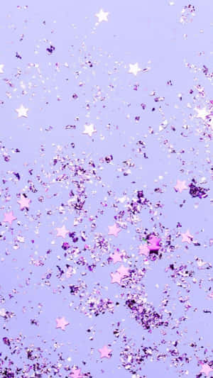 Cute na Light Purple — Neon Purple Aesthetic Wallpaper