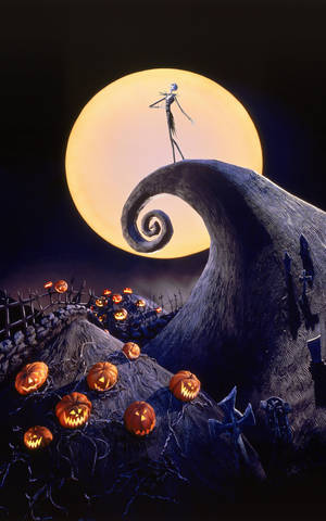 Mobile Nightmare Before Christmas wallpaper — Galaxy Tab Wallpaper