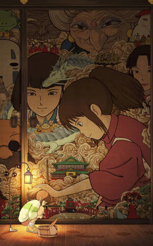Mobile Spirited Away wallpaper — Lenovo Legion Y700 (Gen 5) Wallpaper