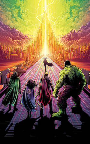 Mobile Thor Ragnarok wallpaper — Galaxy Tab Wallpaper