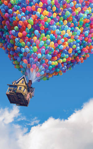 Mobile Up Movie house wallpaper — RedMagic Tablet Wallpaper