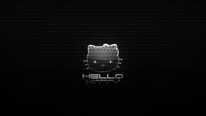 Modernong Itim na Hello Kitty — Cat Noir Wallpaper