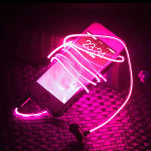 Mga larawan ng Neon Pink na Estetiko