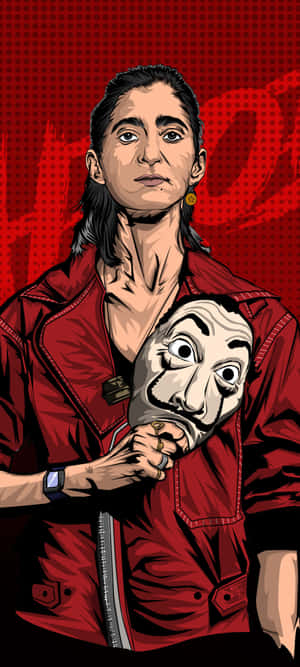 Money Heist Nairobi Poster — Galaxy S26 Wallpaper