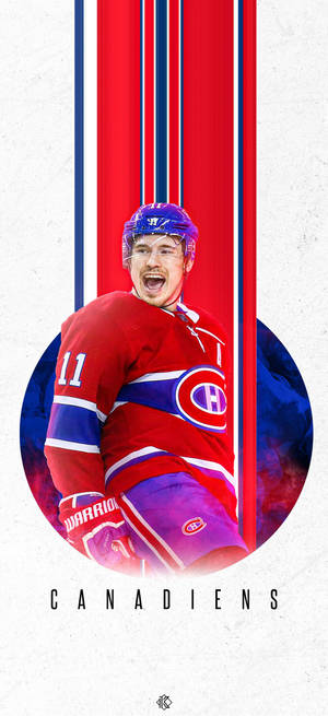 Montreal Canadiens #11 Gallagher wallpaper. — 1080x2400 Wallpaper