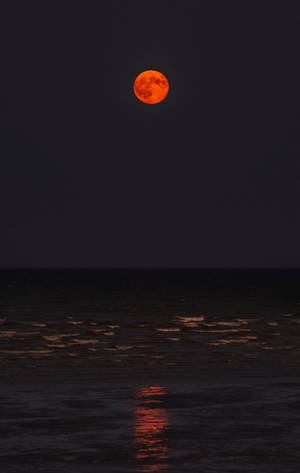 Moon lunar eclipse view wallpaper — Honor Pad Wallpaper