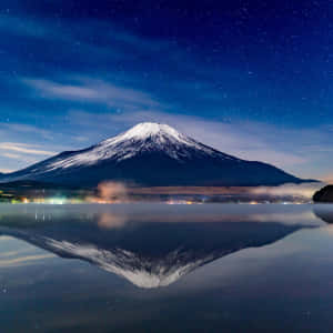 Mga Larawan ng Mt Fuji — iPad Air 13 Wallpaper