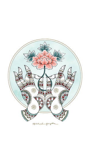 Mudras Espiritwal na Estetiko — Espiritwal na Estetika Wallpaper