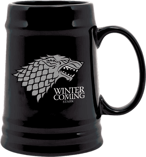 Mug na may Stark Sigil ng Game of Thrones — Game Of Thrones Season 8 Wallpaper
