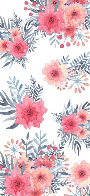 Cute Spring Phone — Galaxy A35 Wallpaper