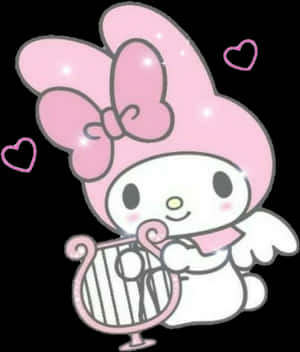 My Melody, Anghel, at Png Image - Aesthetic Hello Kitty Png, Transparent Png