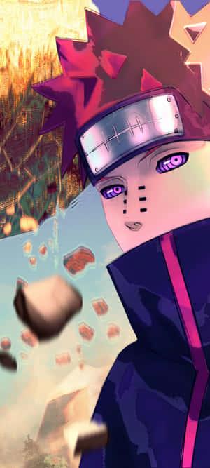 Pain Rinnegan [wallpaper] — Pixel 10 Wallpaper