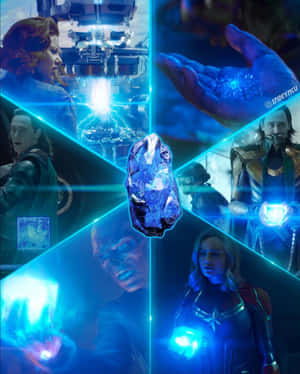 Isang nakakakuha at otherworldly image ng radiant at enigmatic Space Stone na nagliliwanag sa gitna ng isang ethereal cosmic landscape, na nagpapalabas ng pulsating waves ng energy habang ito ay nagbubukas ng mga misteryo ng time at space. — 4:5 Wallpaper