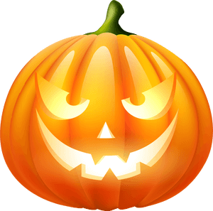 Nagliliyab na Jack O Lantern para sa Halloween