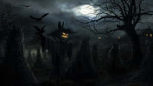 Nakakatakot na Background ng Halloween