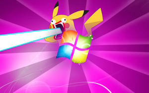 Nakakatawang Anime Windows Pikachu wallpaper — Nakakatawang Anime Wallpaper