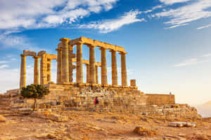 Nakamamanghang Templo ni Poseidon