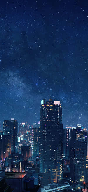 Background ng Lungsod na Anime — OnePlus 13R Wallpaper