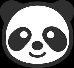 Panda Kawaii Tumblr Itim at Puti - Panda Sticker Png, Transparent Png — Panda Wallpaper
