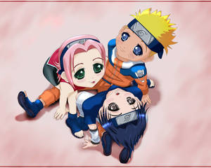 Nakatutuwang Baby Ilustrasyon ni Naruto — Cute naruto Wallpaper