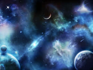 Background ng Kalawakan — Outer space GIF Wallpaper