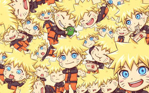 Naruto Chibi na Mukha Collage