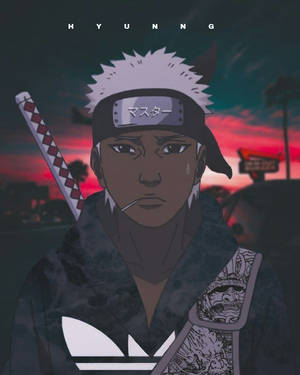 Naruto Drip Bilang Anime Character na si Omoi — Anime boy Wallpaper
