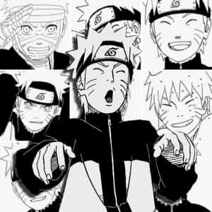 Mga Larawan ng Naruto Manga — iPad (A16) Wallpaper