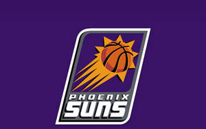 Logo ng NBA Phoenix Suns sa Lila wallpaper — Steam Deck OLED Wallpaper