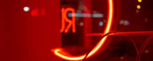 Pulang Ultra Wide HD — Neon Red Aesthetic Wallpaper