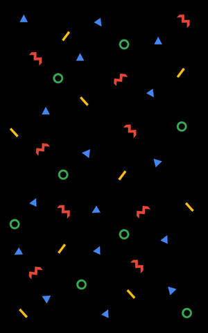 Neon shape pattern wallpaper — RedMagic Astra 2 Wallpaper