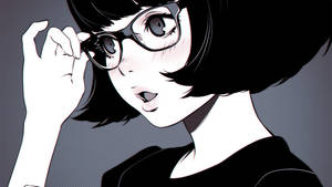 Nerdy na Babae na Edgy Anime Pfp wallpaper