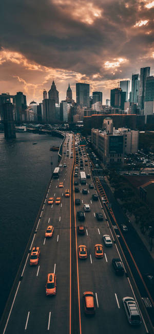 New York City IPhone X Harlem River Drive — iPhone 14 Wallpaper