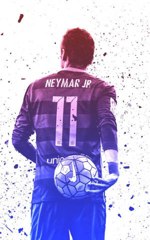 Neymar Jr Fanart 11 Jersey — Lenovo Tab Plus Gen 2 Wallpaper