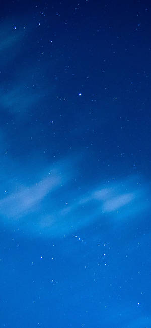 Night Sky Blue iPhone — Galaxy S24 Wallpaper