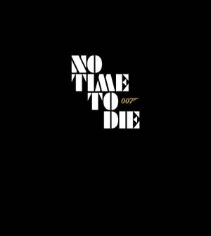 No Time To Die In Black Poster wallpaper — Vivo X Fold Wallpaper