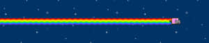 Pixel 3 Monitor Background — Nyan cat Wallpaper