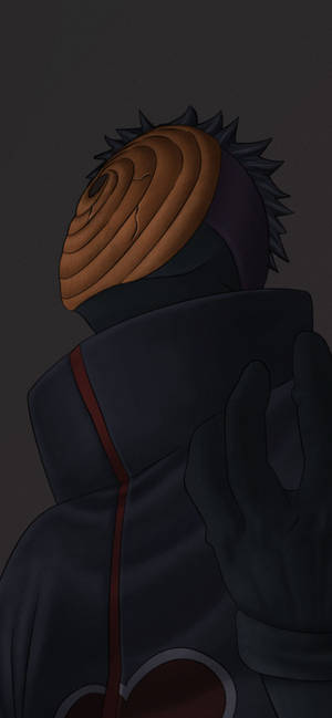 Phone screen image ni Obito sa Akatsuki robe wallpaper. — iPhone 18 Wallpaper