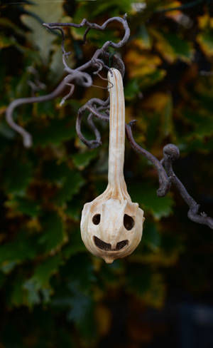October Halloween Ghost Pumpkin wallpaper. — Galaxy Tab S9 Wallpaper