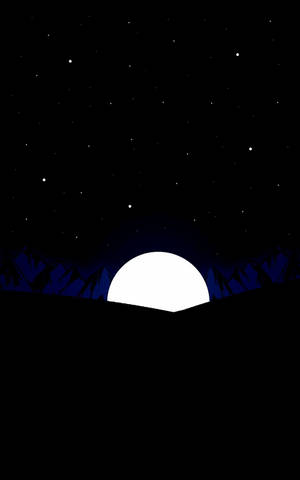 Oled na Waning Moon — Honor Pad 10 Wallpaper