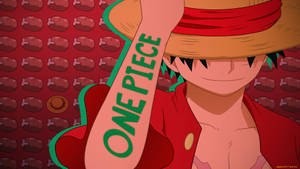 One Piece Desktop na Pattern ng Karne